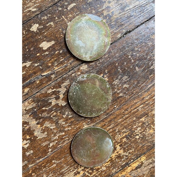 Vintage Metal Pog Slammers Lot Of 3 1990's Bald Eagles Space Ships - Picture 5 of 5